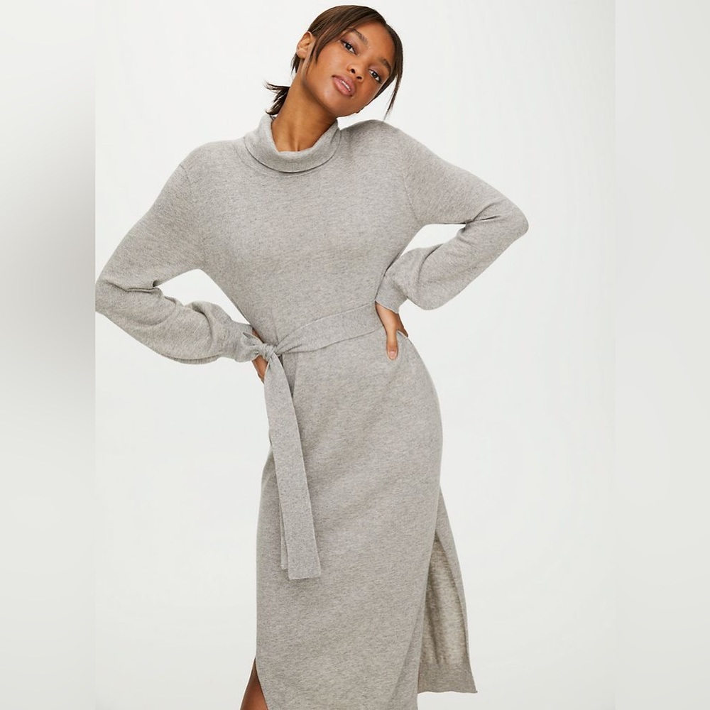 NWT Aritzia The Group by Babaton Ono Wool Blend Sweater Dress